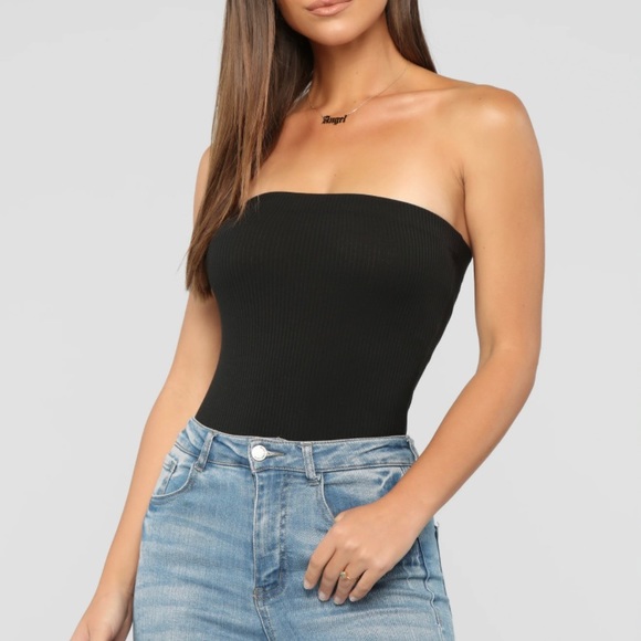 Hailey Ribbed Bodysuit 🖤 - Picture 2 of 8